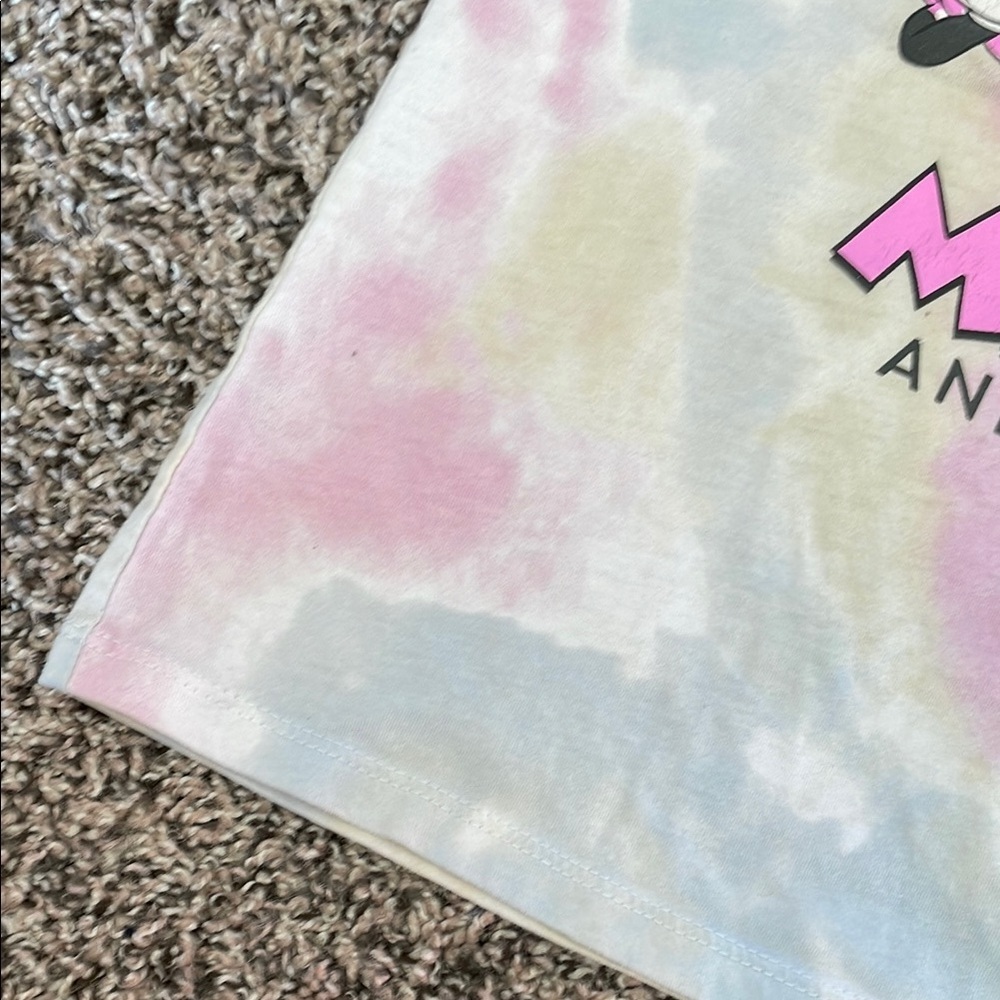 Disney Mickey and Friends Pastel Tie-Dye Kids T-Shirt - Picture 4 of 7